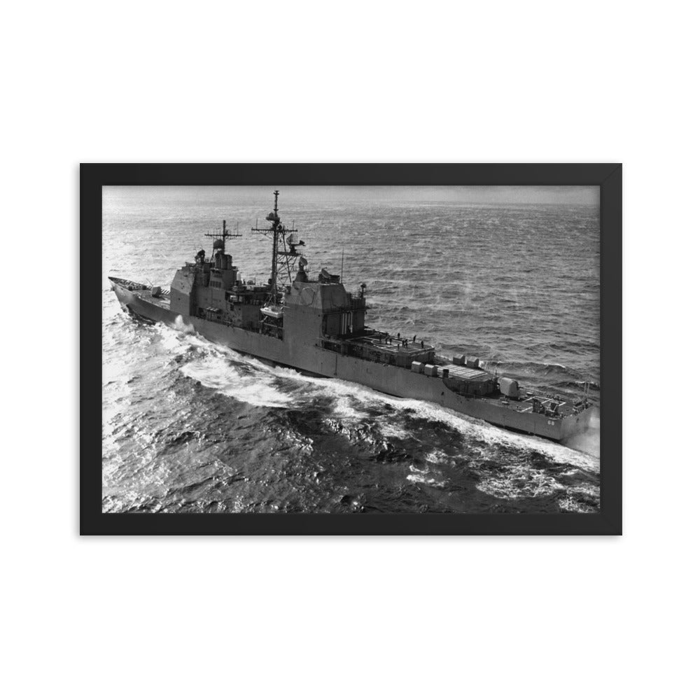 USS Anzio (CG-68) Framed Ship Photo