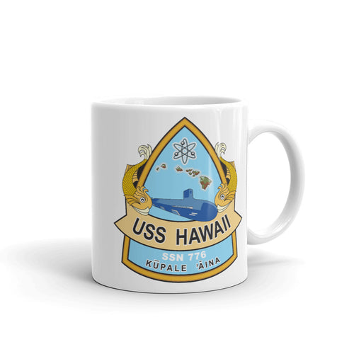 USS Hawaii (SSN-776) Ship's Crest Mug