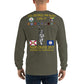 USS George H.W. Bush (CVN-77) 2017 Long Sleeve Tiger Cruise Shirt