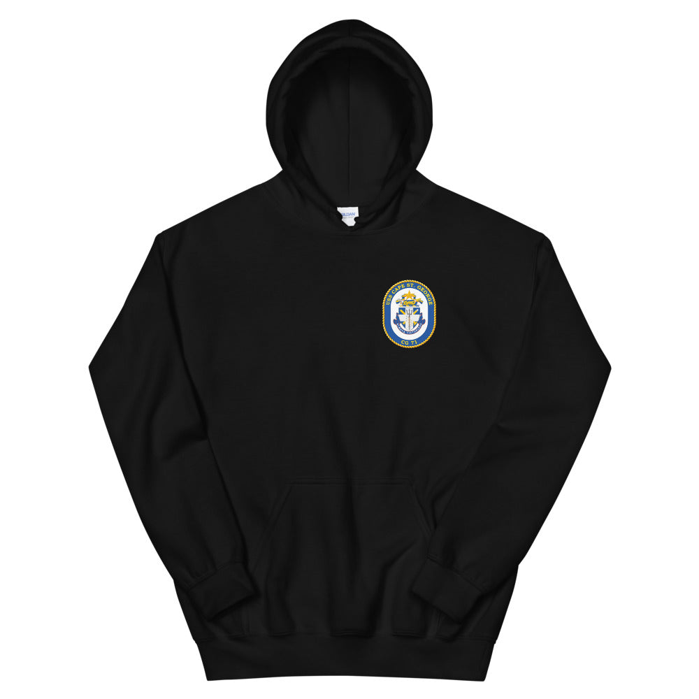 USS Cape St. George (CG-71) Ship's Crest Hoodie