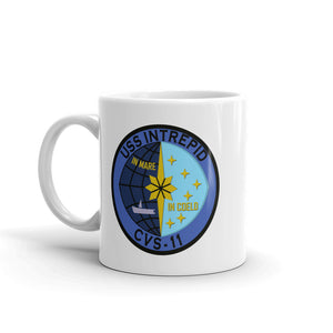 USS Intrepid (CVS-11) Ship's Crest Mug