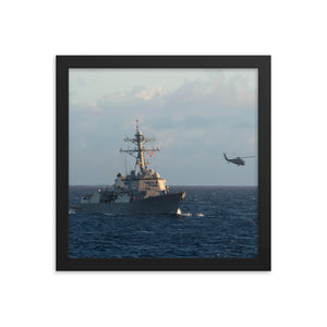 USS Chung-Hoon (DDG-93) Framed Ship Photo