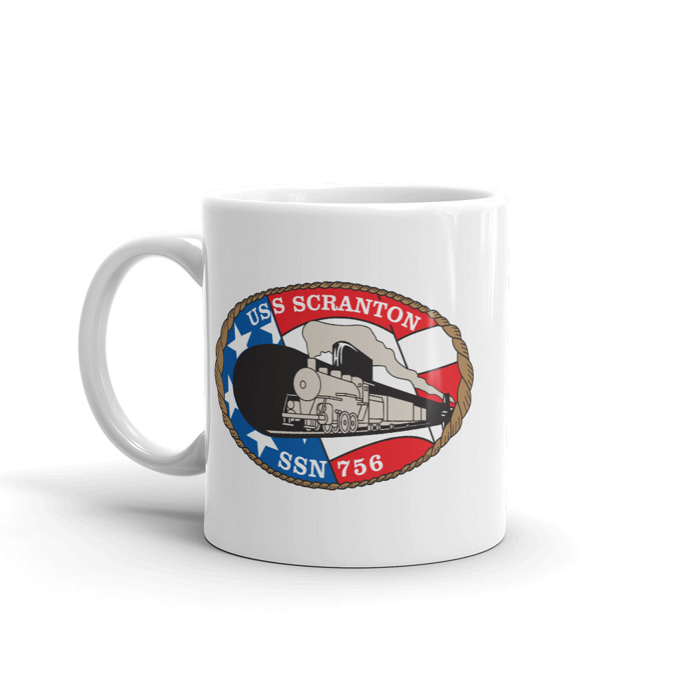 USS Scranton (SSN-756) Ship's Crest Mug