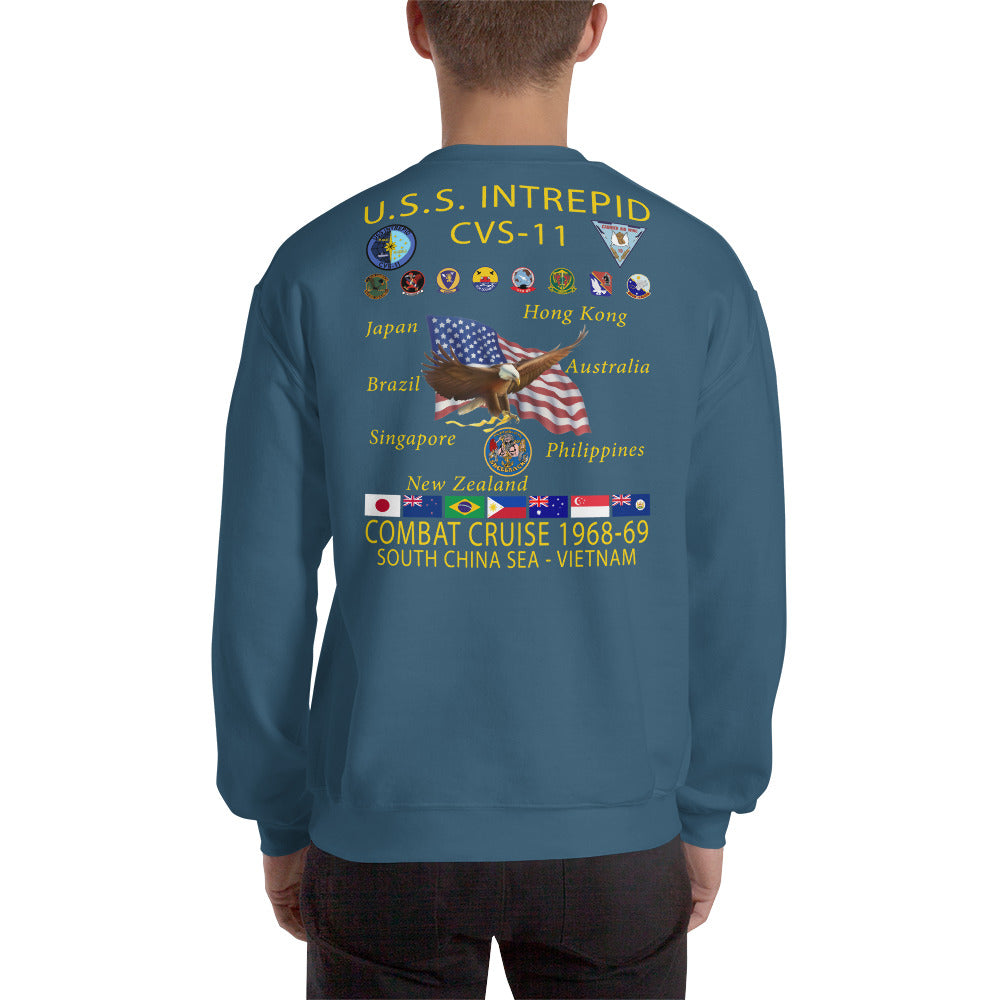 USS Intrepid (CVS-11) 1968-69 Cruise Sweatshirt