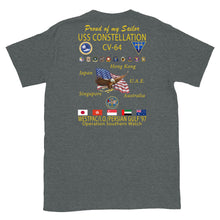 Load image into Gallery viewer, USS Constellation (CV-64) 1997 Cruise Shirt - FAMILY
