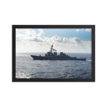 Load image into Gallery viewer, USS Curtis Wilbur (DDG-54) Framed Ship Photo