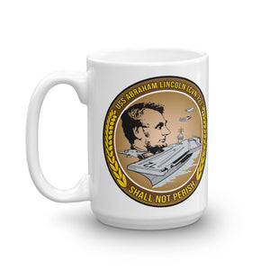 USS Abraham Lincoln (CVN-72) Ship's Crest Mug