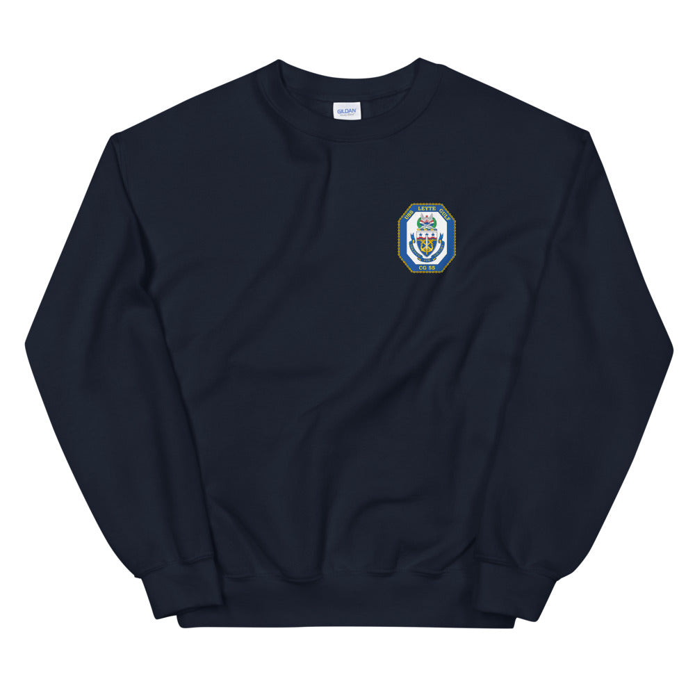 USS Leyte Gulf (CG-55) Ship's Crest Sweatshirt
