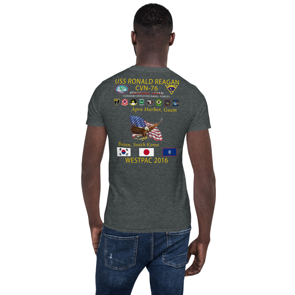 USS Ronald Reagan (CVN-76) 2016 Cruise Shirt