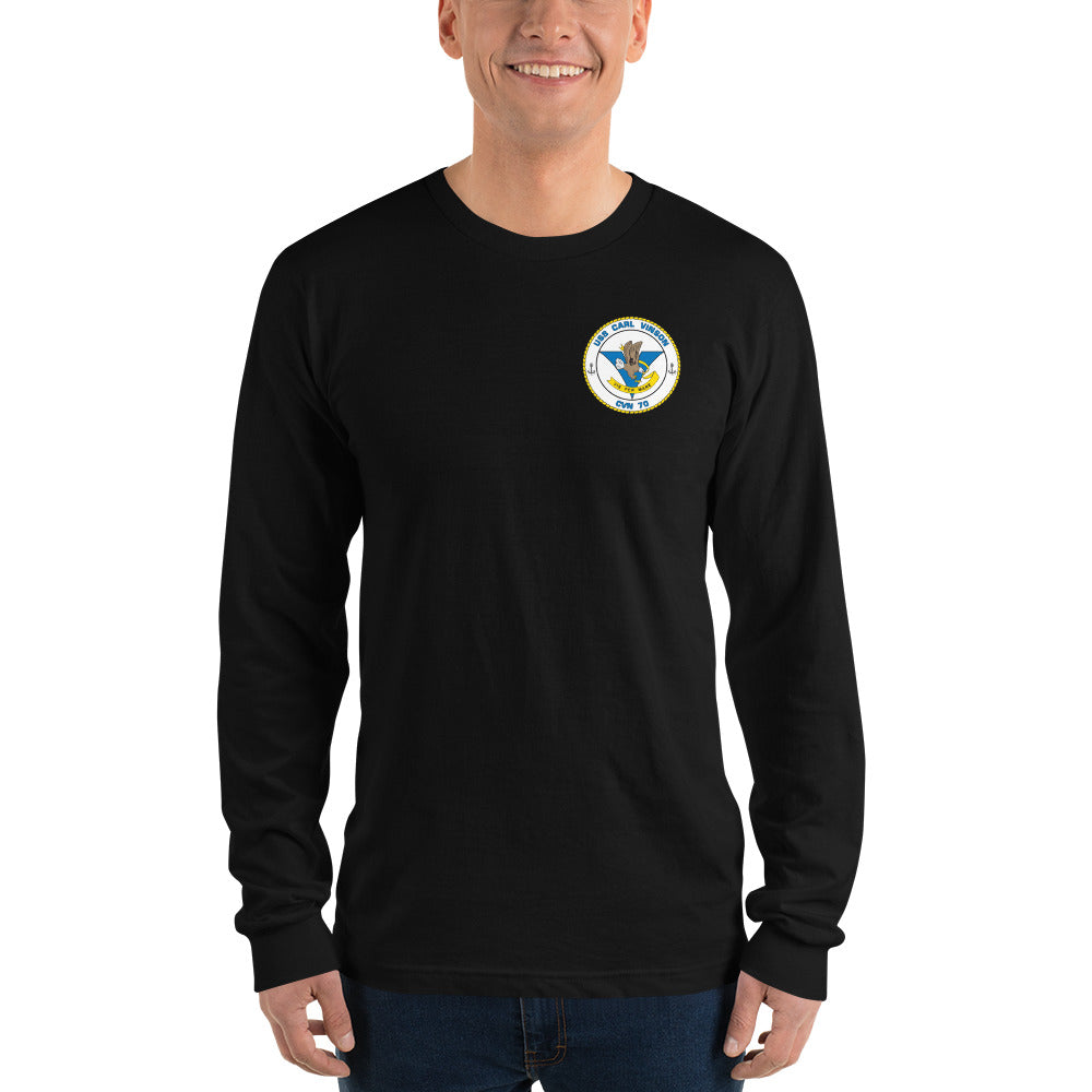 USS Carl Vinson (CVN-70) 2014-15 Long Sleeve Cruise Shirt