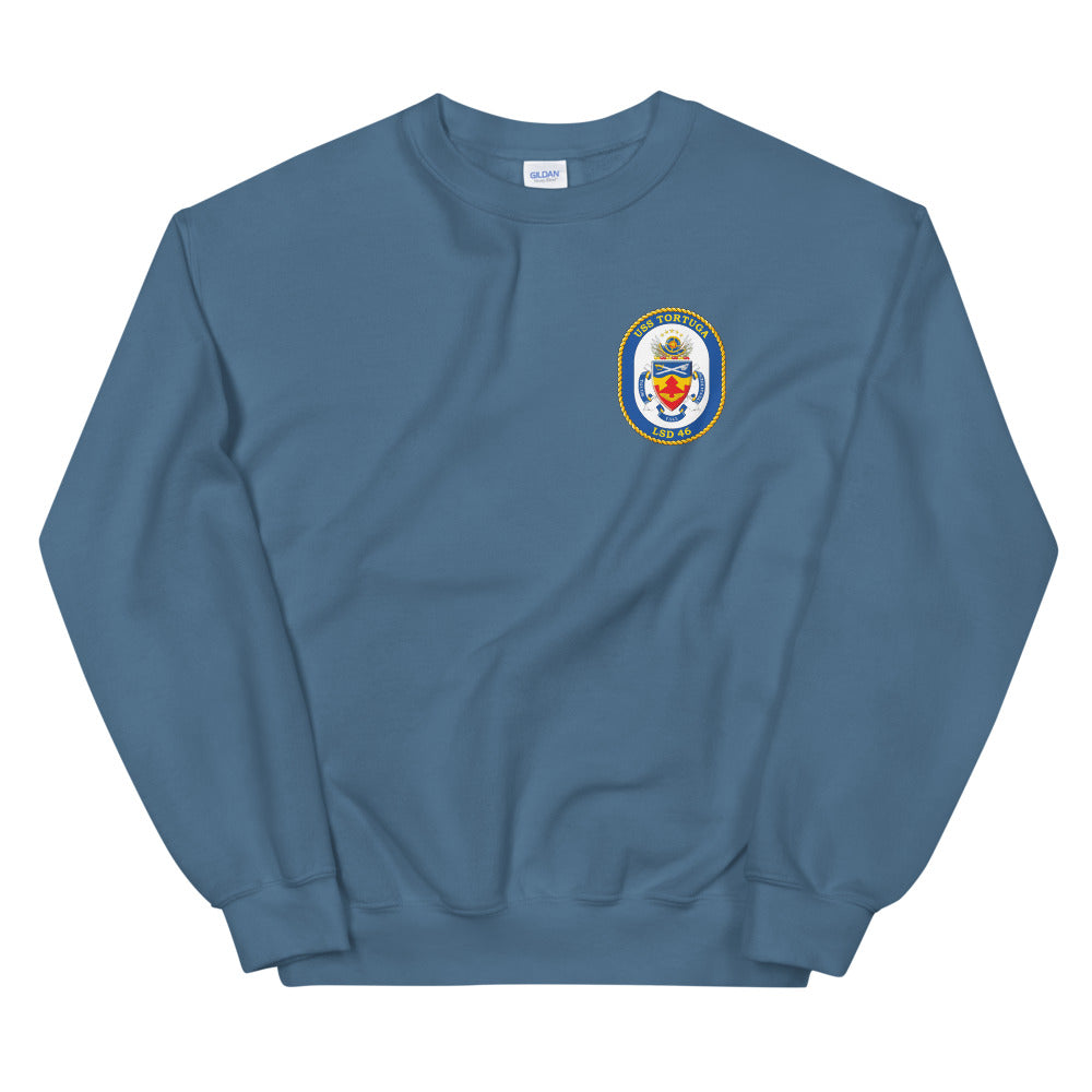 USS Tortuga (LSD-46) Ship's Crest Sweatshirt
