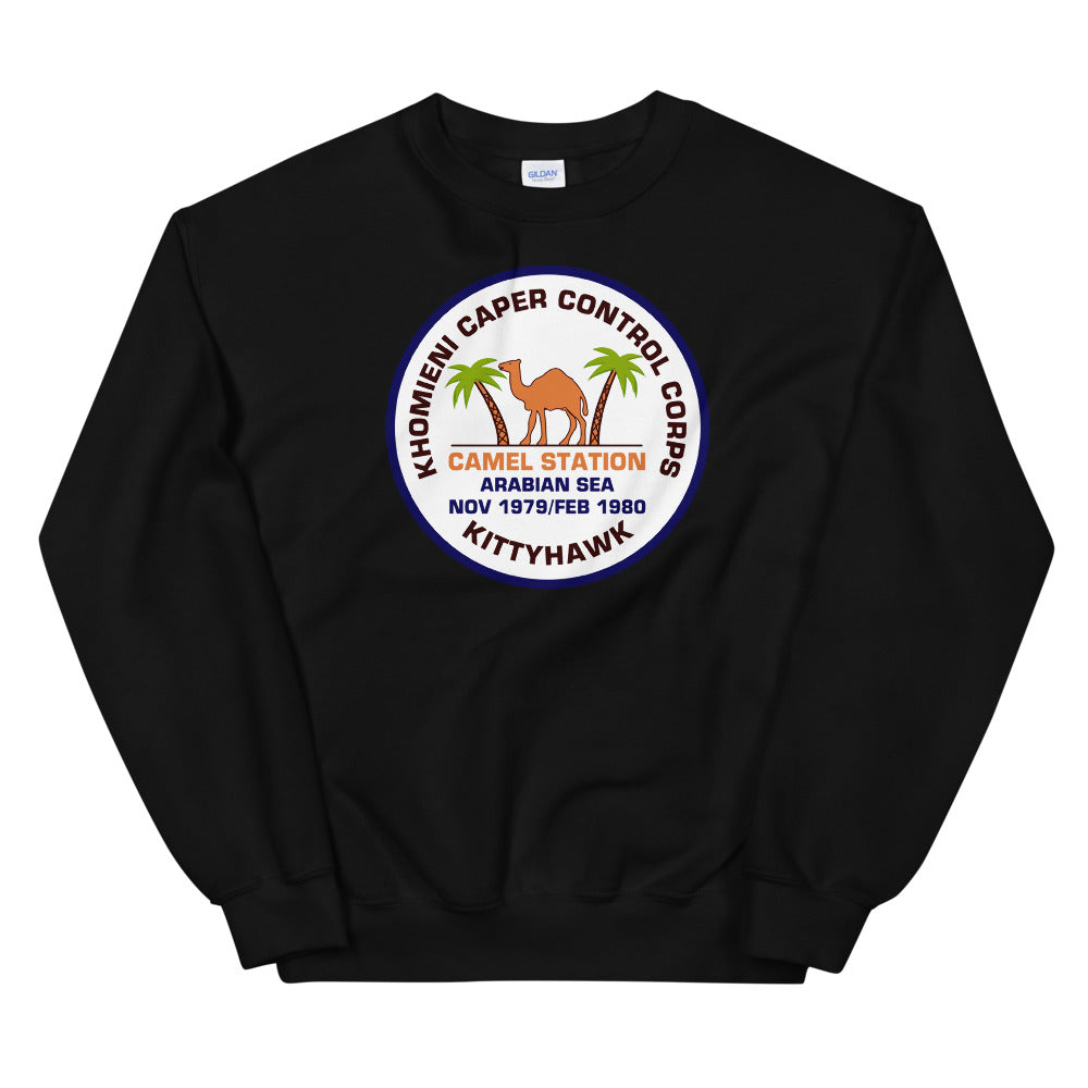 USS Kitty Hawk (CV-63) Khomieni Caper Control Corps '79-'80 Sweatshirt