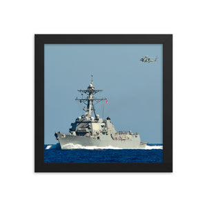 USS Gravely (DDG-107) Framed Photo