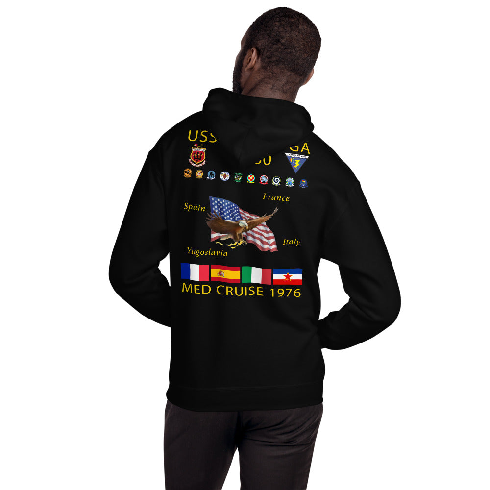USS Saratoga (CV-60) 1976 Cruise Hoodie