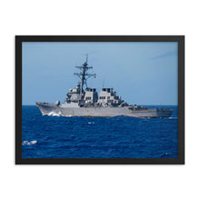 Load image into Gallery viewer, USS Curtis Wilbur (DDG-54) Framed Ship Photo