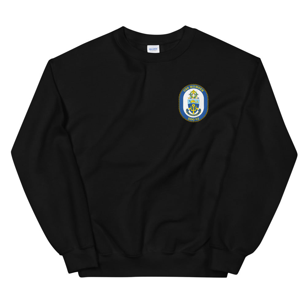 USS Momsen (DDG-92) Ship's Crest Sweatshirt