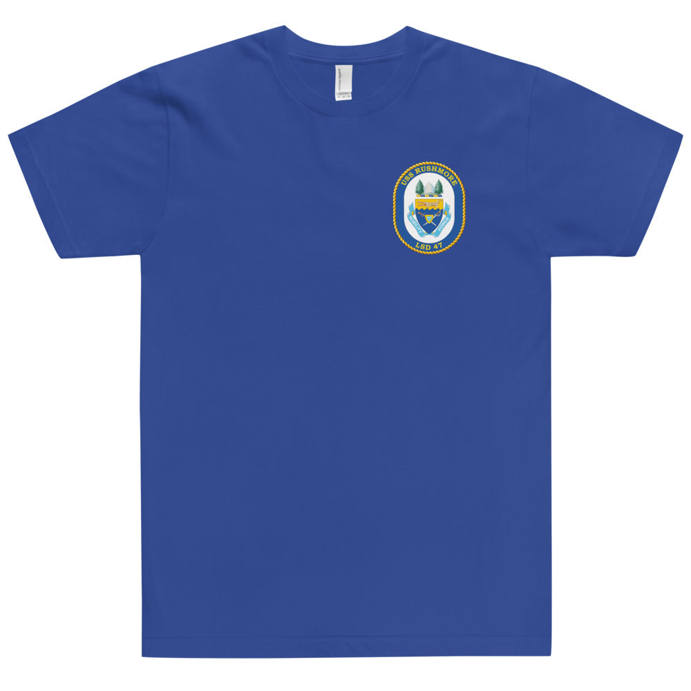 USS Rushmore (LSD-47) Ship's Crest Shirt