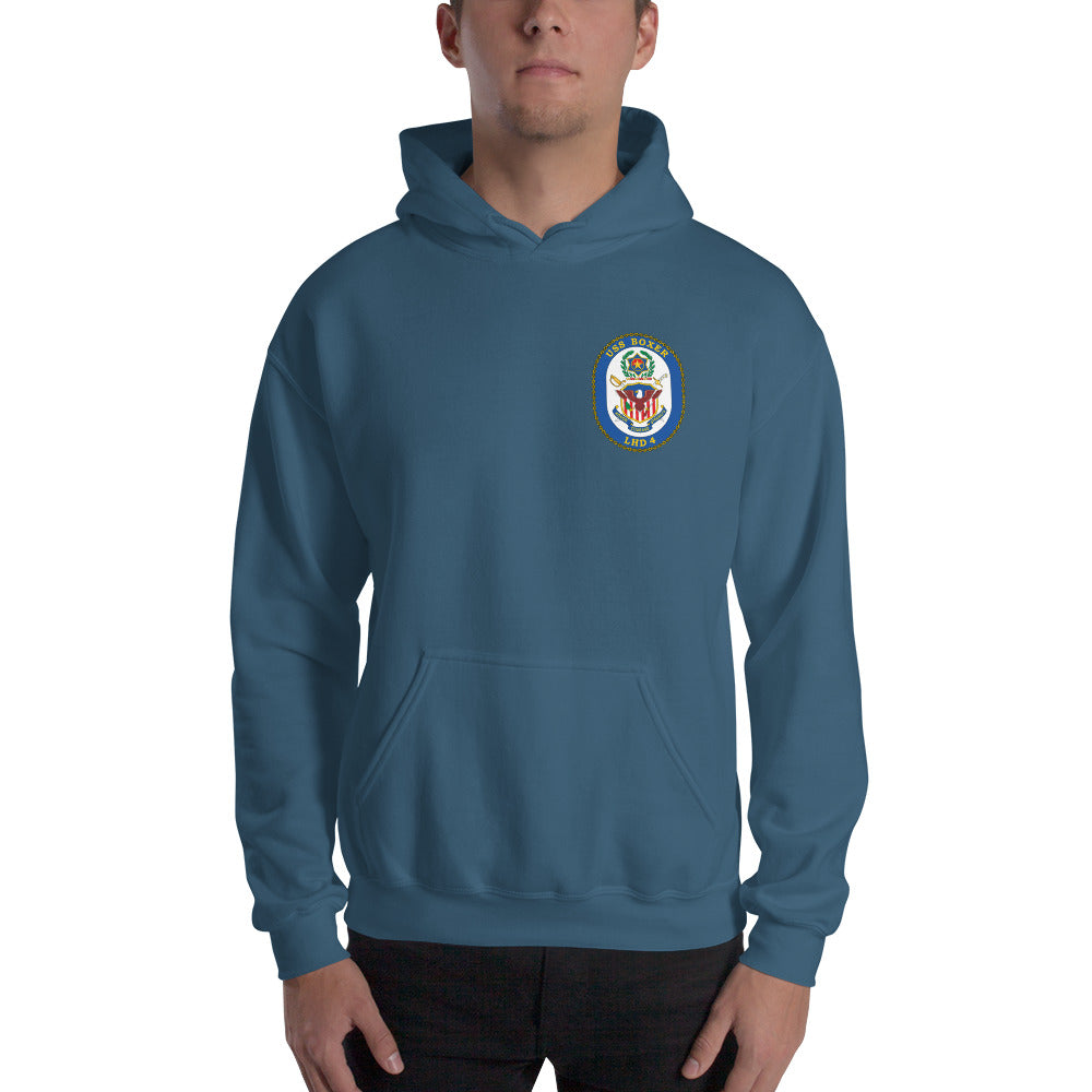 USS Boxer (LHD-4) 2016 Cruise Hoodie