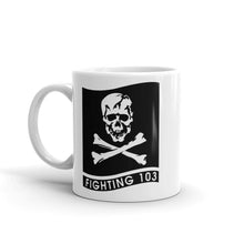 Load image into Gallery viewer, VF/VFA-103 Jolly Rogers Squadron Crest Mug