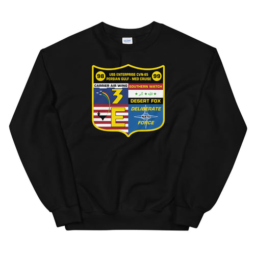 USS Enterprise (CVN-65) '98-'99 Persian Gulf - Med Cruise Sweatshirt