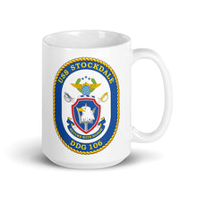Load image into Gallery viewer, USS Stockdale (DDG-106) Ship&#39;s Crest Mug