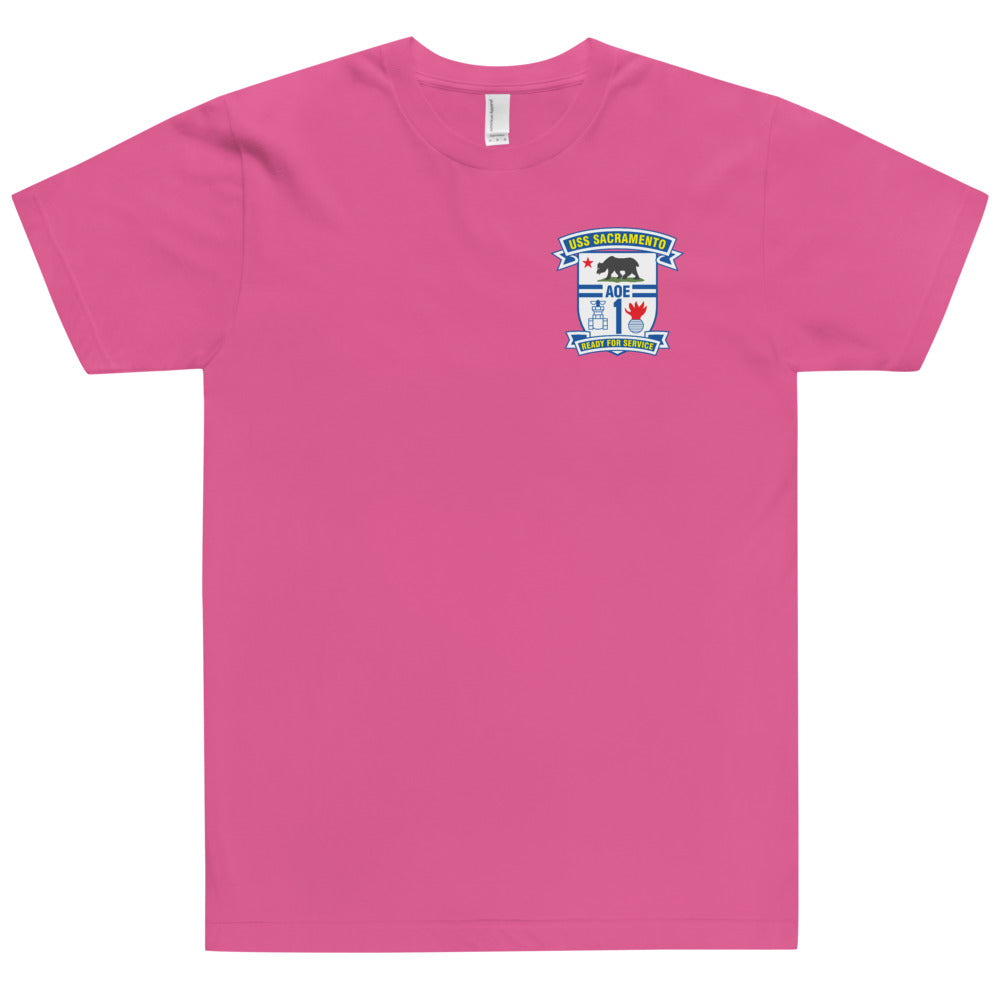 USS Sacramento (AOE-1) Ship's Crest Shirt