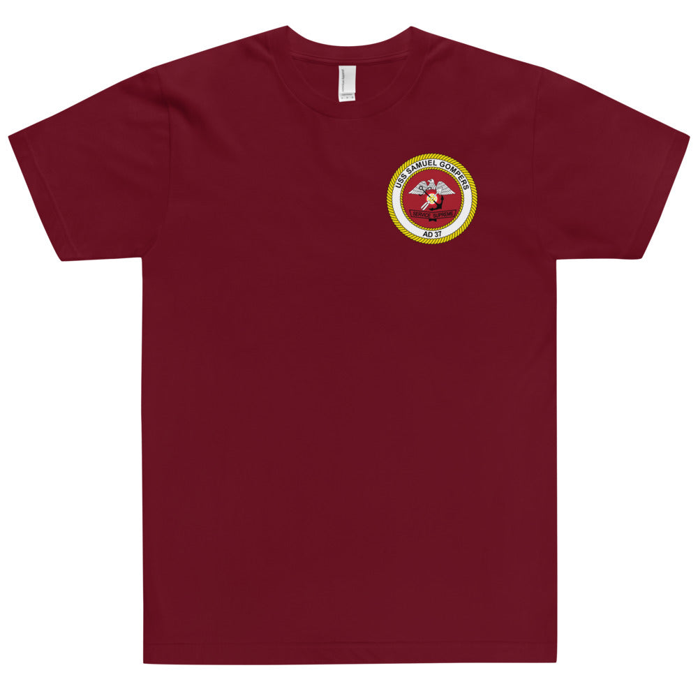 USS Samuel Gompers (AD-37) Ship's Crest Shirt