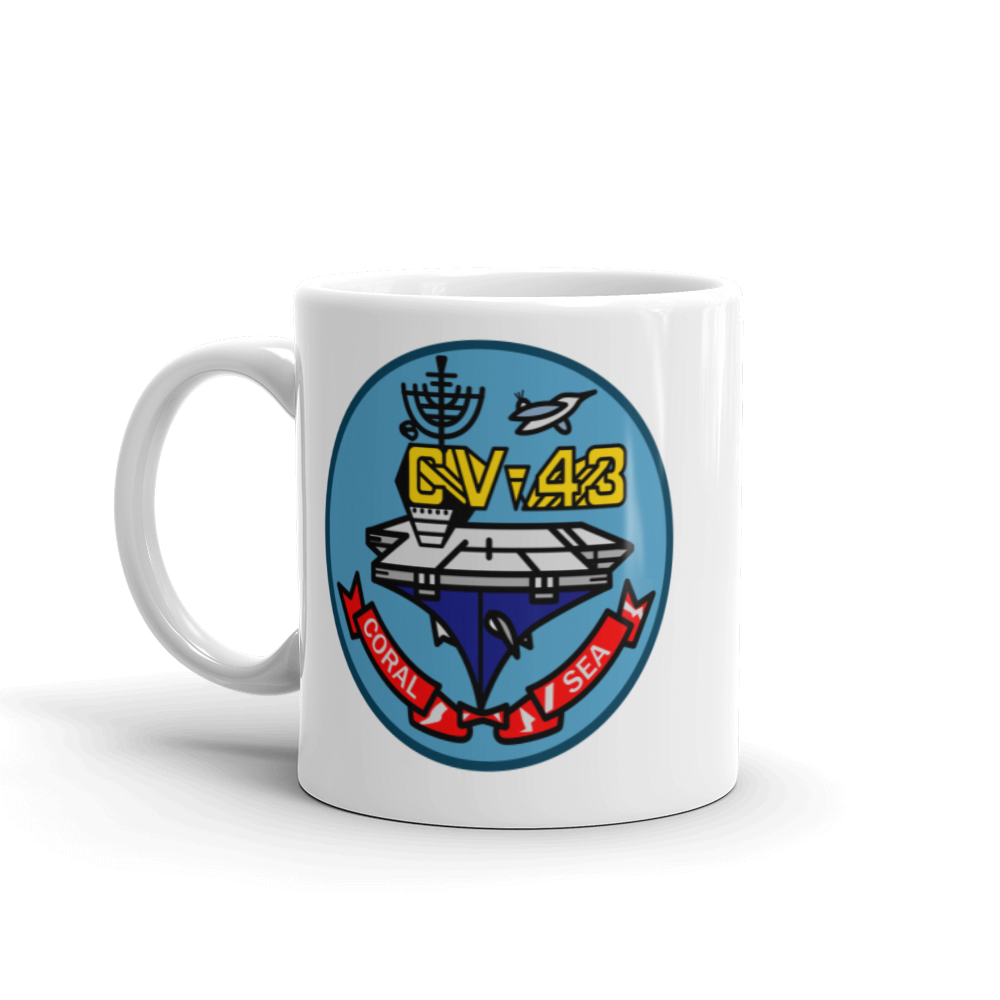 USS Coral Sea (CV-43) Ageless Warrior Mug