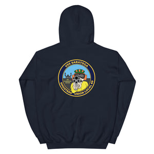 USS Saratoga (CV-60) Shooters Union Local 60 Hoodie