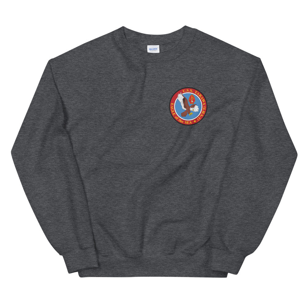 USS Tarawa (LHA-1) Circle Ship's Crest Sweatshirt