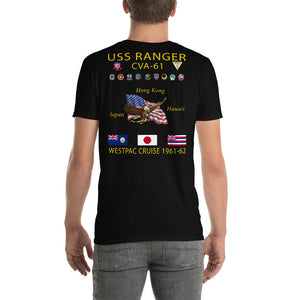 USS Ranger (CVA-61) 1961-62 Cruise Shirt