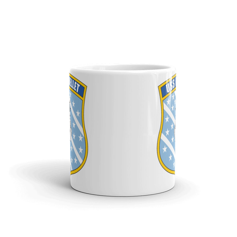 USS Ouellet (FF-1077) Ship's Crest Mug