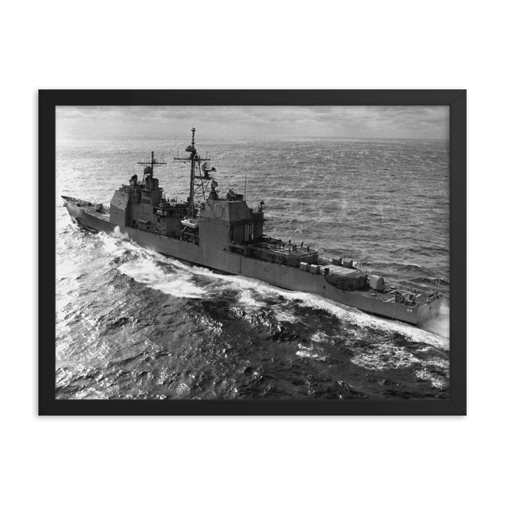 USS Anzio (CG-68) Framed Ship Photo