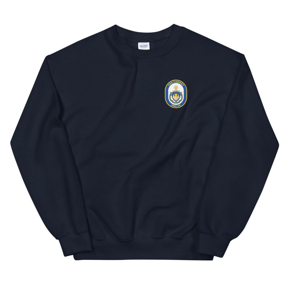 USS Carney (DDG-64) Ship's Crest Sweatshirt