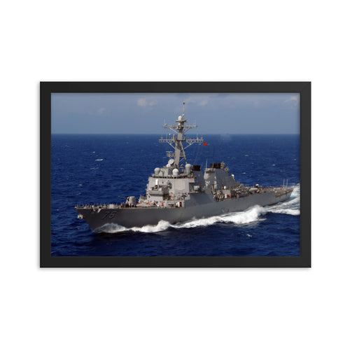 USS Higgins (DDG-76) Framed Ship Photo