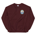 USS Samuel Eliot Morison (FFG-13) Ship's Crest Sweatshirt