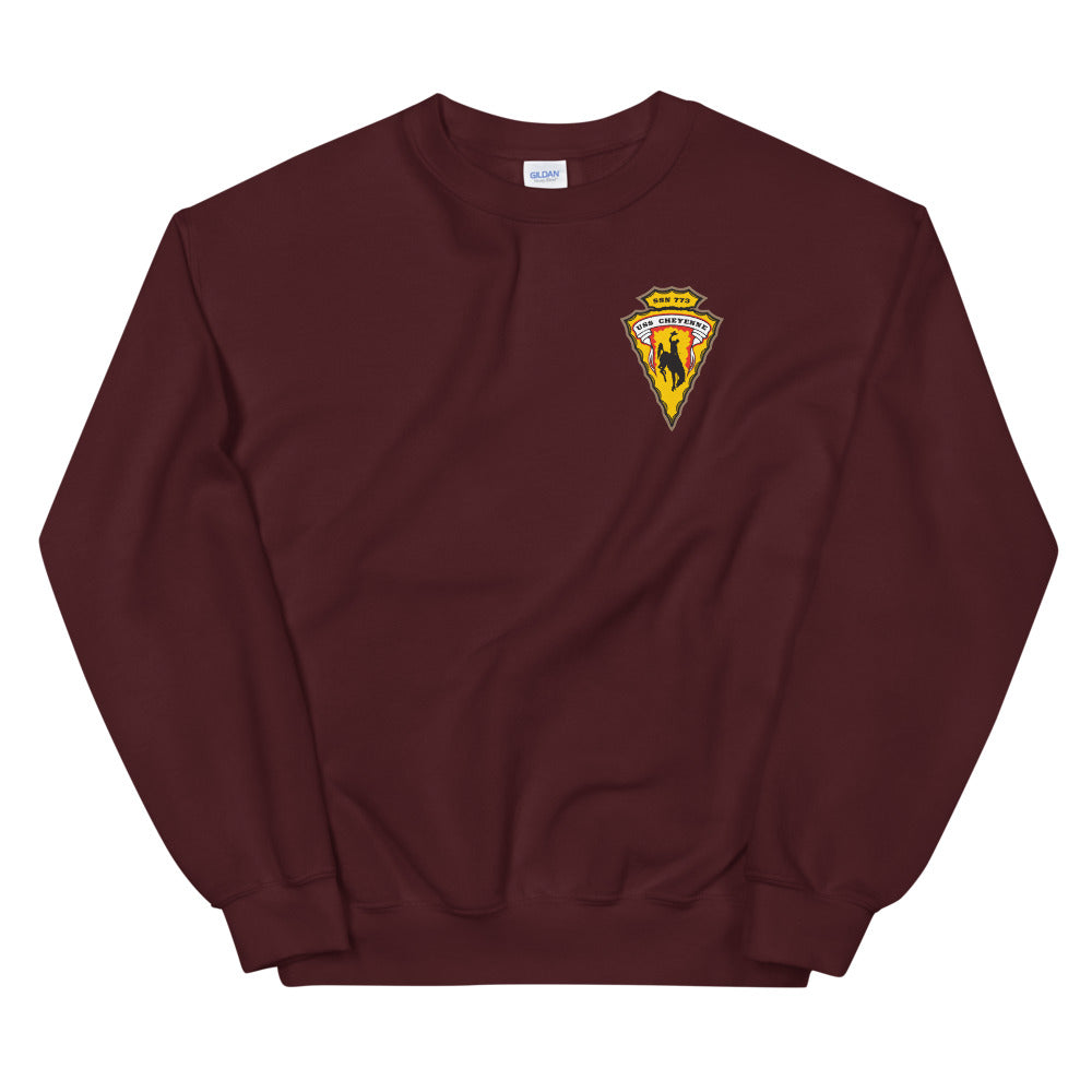 USS Cheyenne (SSN-773) Ship's Crest Sweatshirt