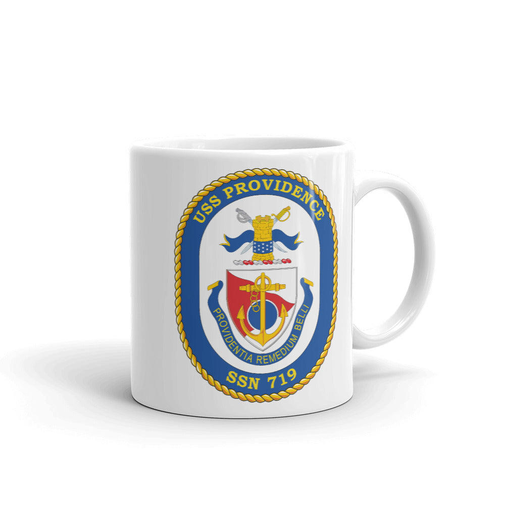 USS Providence (SSN-719) Ship's Crest Mug
