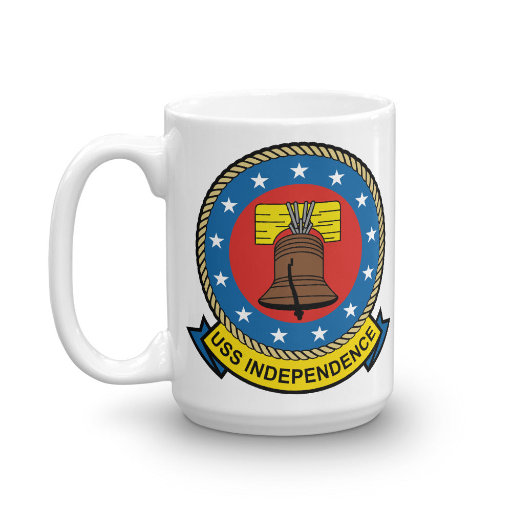 USS Independence (CVA/CV-62) Ship's Crest Mug
