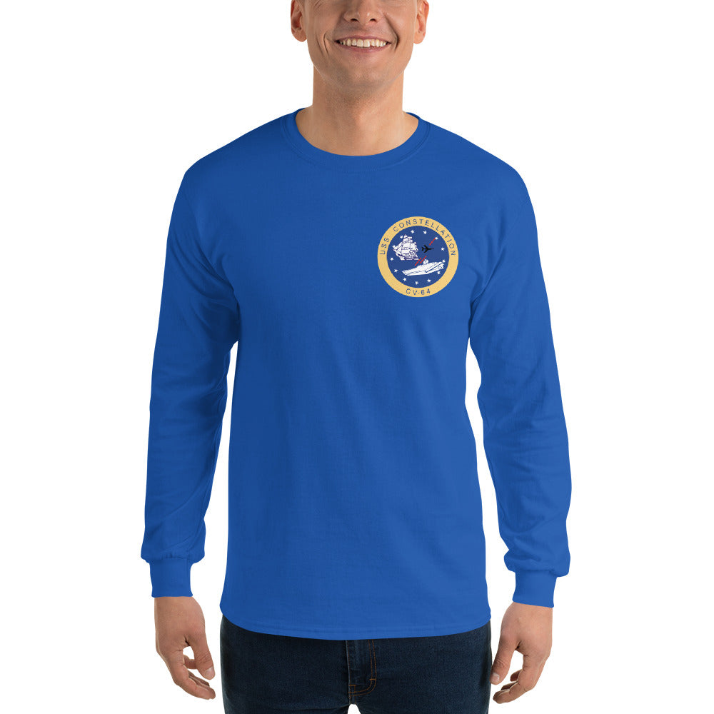 USS Constellation (CV-64) 1997 Long Sleeve Cruise Shirt