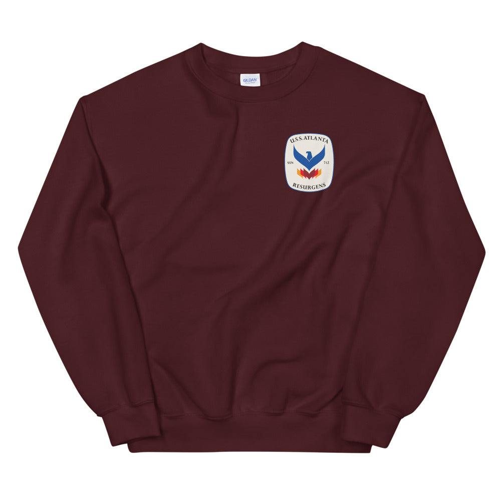 USS Atlanta (SSN-712) Ship's Crest Sweatshirt