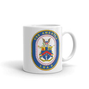 USS America (LHA-6) Ship's Crest Mug