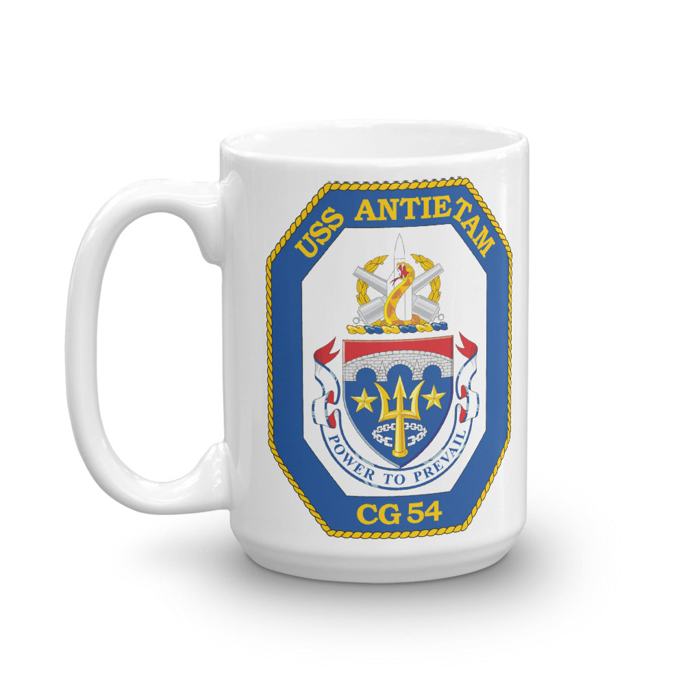 USS Antietam (CG-54) Ship's Crest Mug