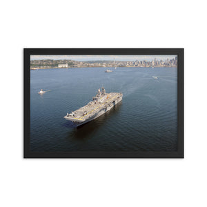 USS Bonhomme Richard (LHD-6) Framed Ship Photo