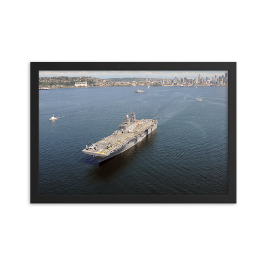 USS Bonhomme Richard (LHD-6) Framed Ship Photo