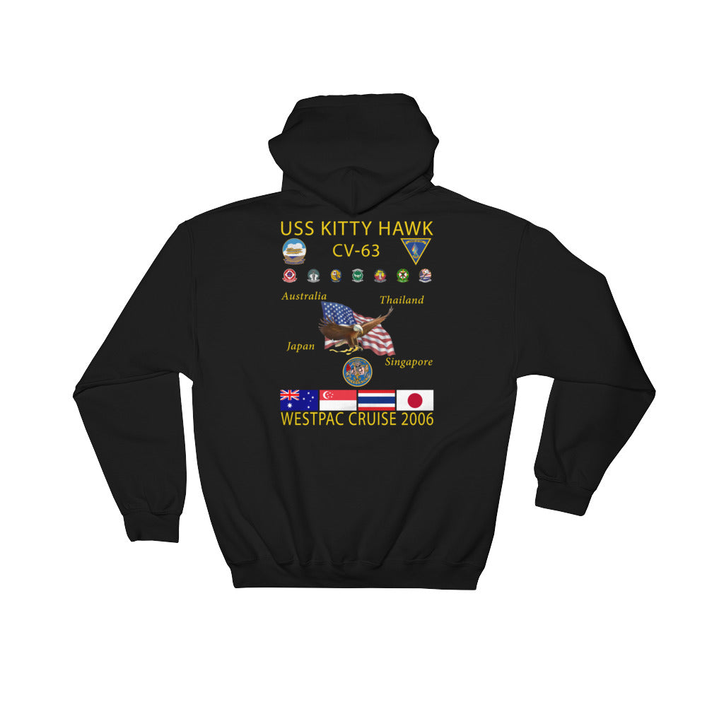 USS Kitty Hawk (CV-63) 2006 Cruise Hoodie