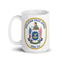Load image into Gallery viewer, USS John Paul Jones (DDG-53) Ship&#39;s Crest Mug