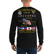 Load image into Gallery viewer, USS Constellation (CVA-64) 1966 Long Sleeve Cruise Shirt
