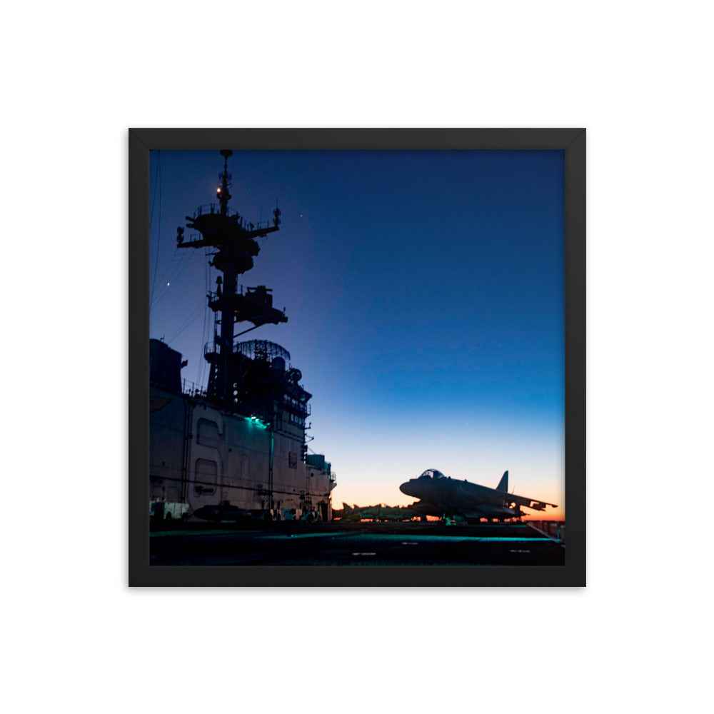 USS Bonhomme Richard (LHD-6) Framed Ship Photo