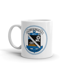 USS LaSalle (AGF-3) Ship's Crest Mug